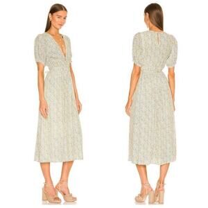 Faithfull The Brand NWOT Patrinico Midi Dress in Sabinosa Floral Print 4